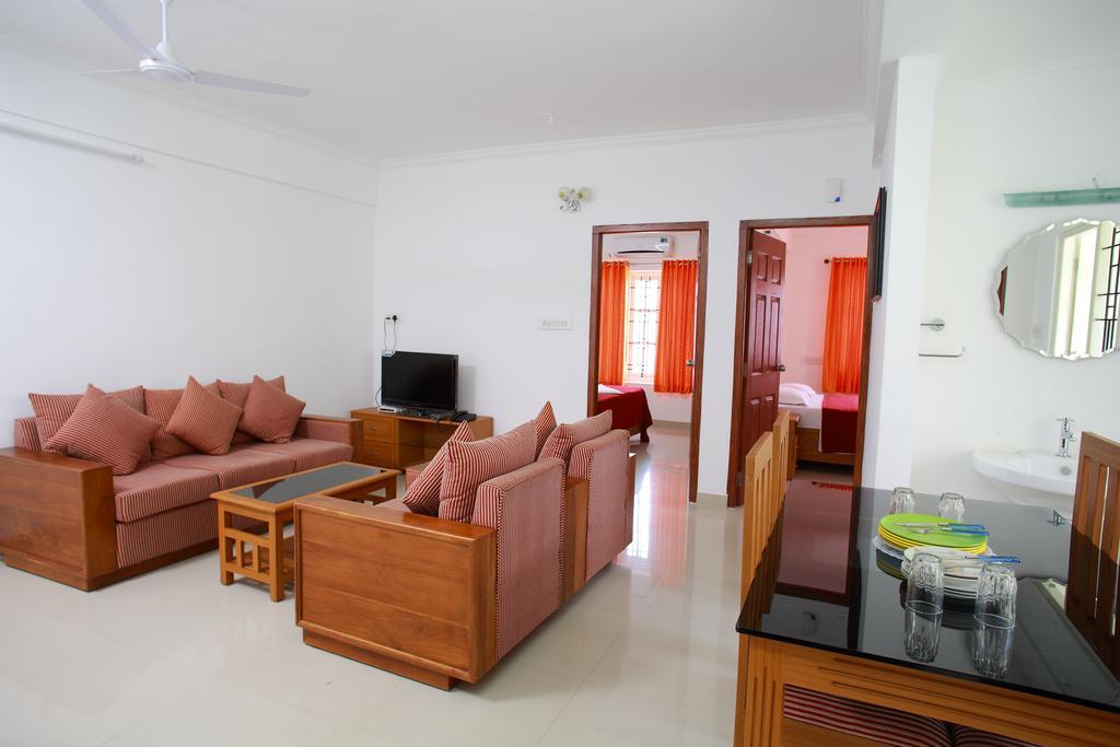 Phils' Residency & Banquets Hotell Kochi Rom bilde